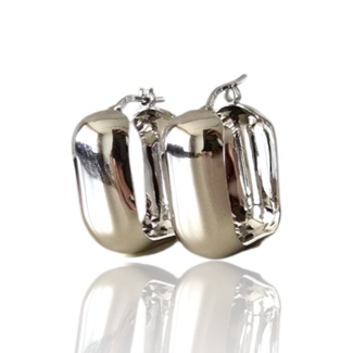 Сребърни обеци Silver Bold Geometry