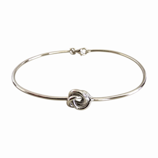 Сребърна гривна Silver Knot Elegance