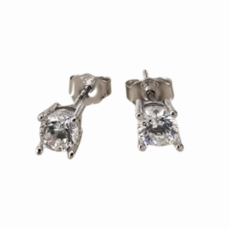 Сребърни обеци 0078