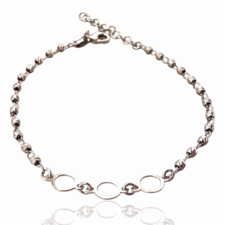 Сребърна гривна Silver Oval Harmony