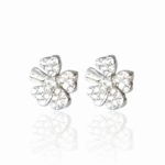 Сребърни обеци Silver Clover Spark