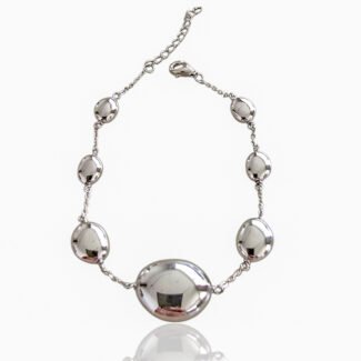 Сребърна гривна Silver Bubble Elegance