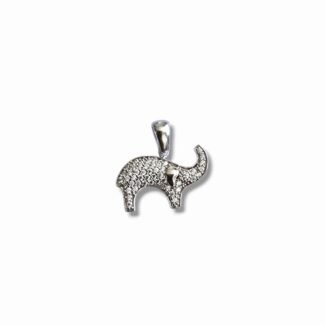Сребърна висулка Lucky Elephant