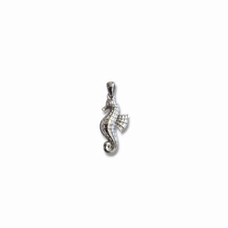 Сребърна висулка Seahorse Elegance