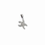 Сребърна висулка Starfish Spark