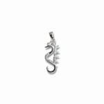 Сребърна висулка Seahorse Spark