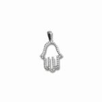Сребърна висулка Hamsa Spark
