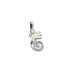 Сребърна висулка Seahorse Grace