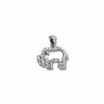 Сребърна висулка Lucky Elephant