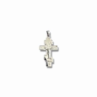 Сребърна висулка Orthodox Cross