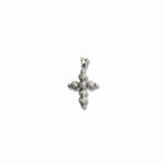 Сребърна висулка Beaded Cross