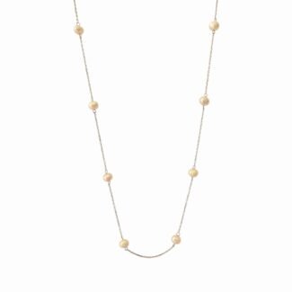 Сребърно колие Silver Pearl Beads