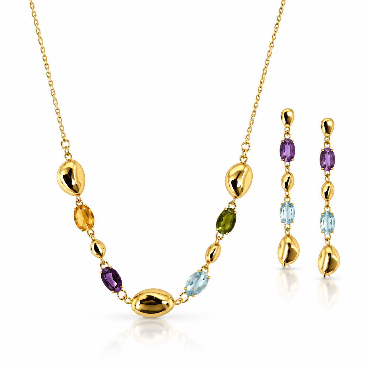 Комплект Golden Color — разлика между злато и позлатено сребро